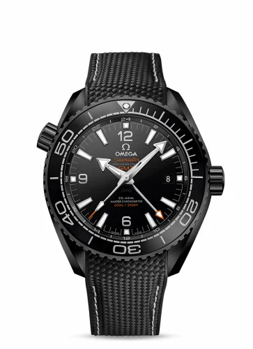 Omega Seamaster Planet Ocean 600M Co-Axial 45.5 Master Chronometer GMT Deep Black 215.92.46.22.01.001 (21592462201001)